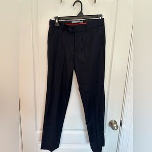 appaman navy boys pleated trousers